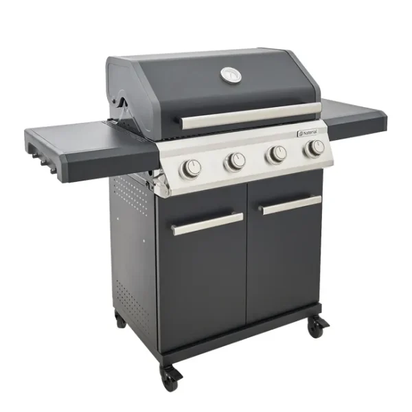 Barbecue a gas con 4 bruciatori 139x53x115 cm Materiale Kenton II