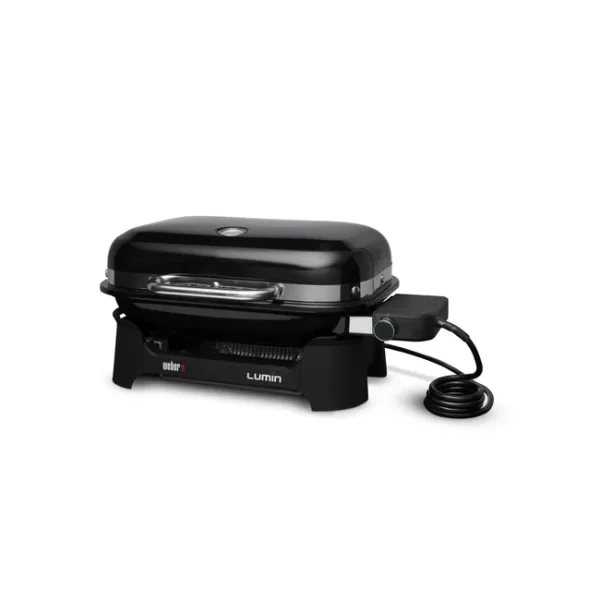 Barbecue elettrico portatile nero Weber Lumin 1000 Compact