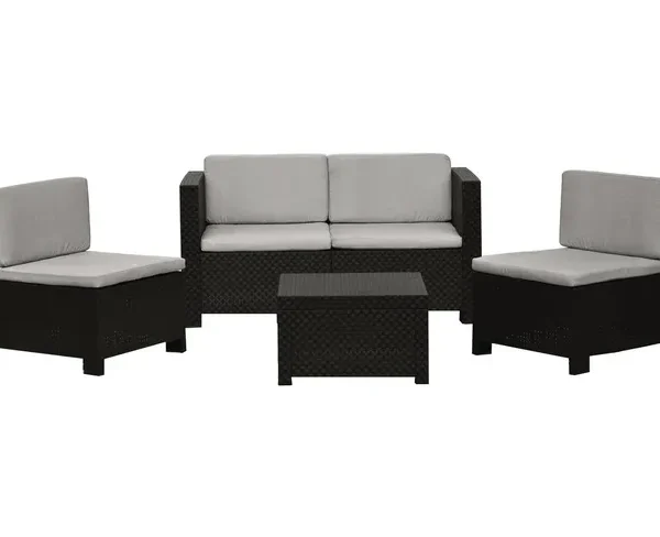 Set portaoggetti Diva Confort - Grafito