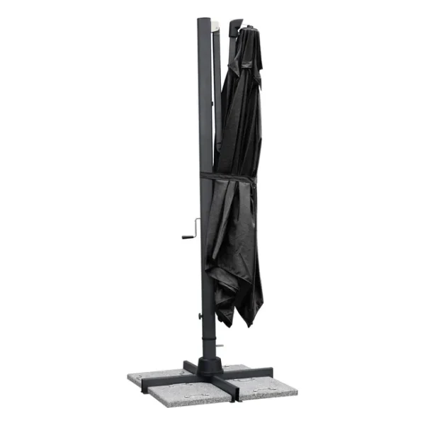 Tenda da sole NATERIAL 298x298cm antracite