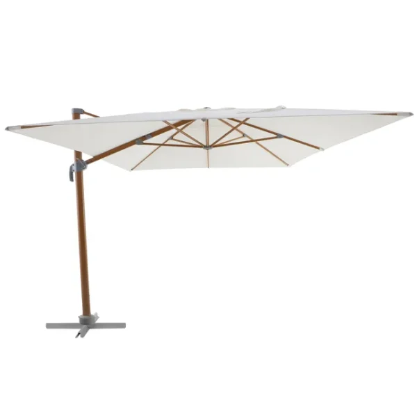 Cappello da sole 290x390 cm bianco Naterial